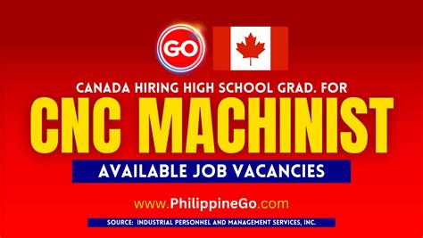 cnc machining jobs abroad|Machinist Abroad Jobs, Employment .